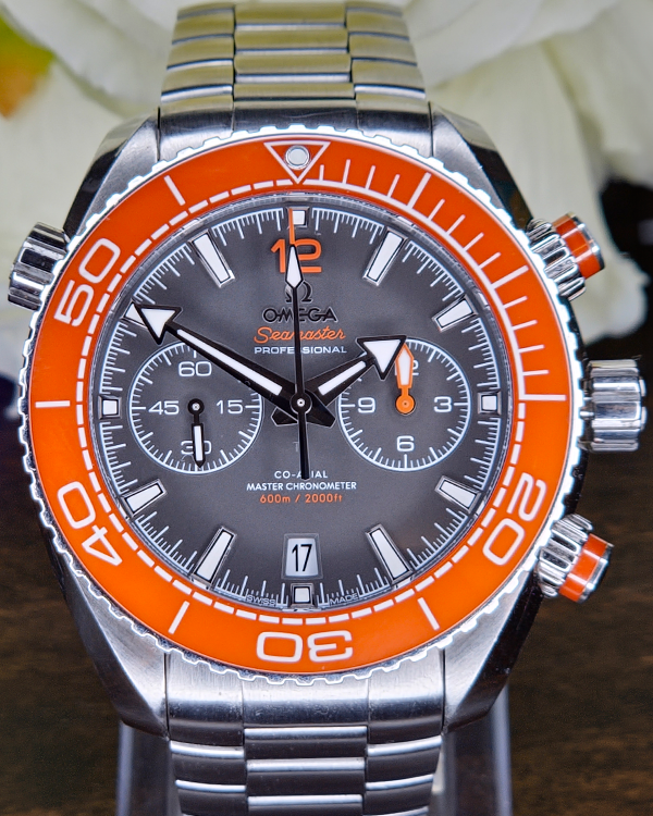 Omega Seamaster Planet Ocean 600M 45.5MM Grey Dial Steel Bracelet (215.30.46.51.99.001)