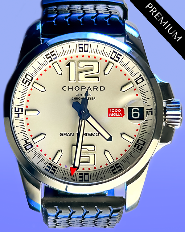 Chopard Mille Miglia GT XL 44MM Silver Dial Rubber Strap (16/8458)