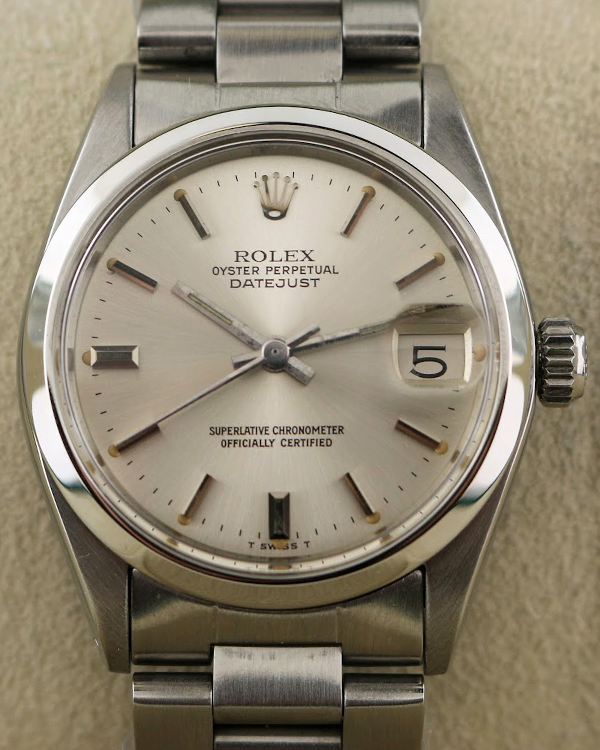 1976 (4.1 Mill. Serial) Rolex Datejust 31MM Silver Dial Oyster Bracelet (68240)