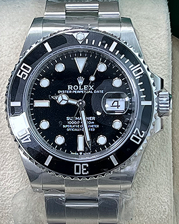 2021 Rolex Submariner 41MM Black Dial Oyster Bracelet (126610LN)