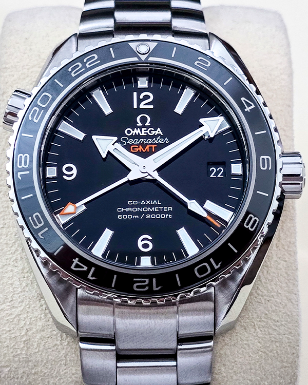 No Reserve - 2018 Omega Seamaster Planet Ocean 600M 43.5MM Black Dial Steel Bracelet (232.30.44.22.01.001)