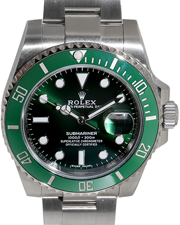 Rolex Submariner Date “Hulk” 40MM Green Dial Oyster Bracelet (116610LV)