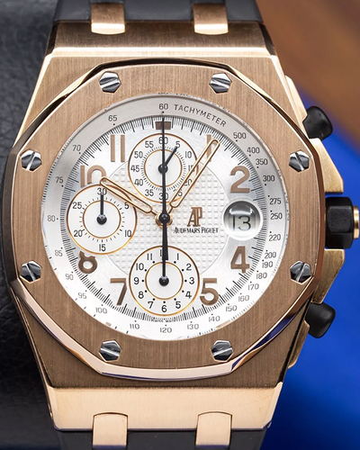 Audemars Piguet Royal Oak Offshore "Pride Of Russia" L.E. 42MM White Dial Rubber Strap (26061OR.OO.D002CR.01)