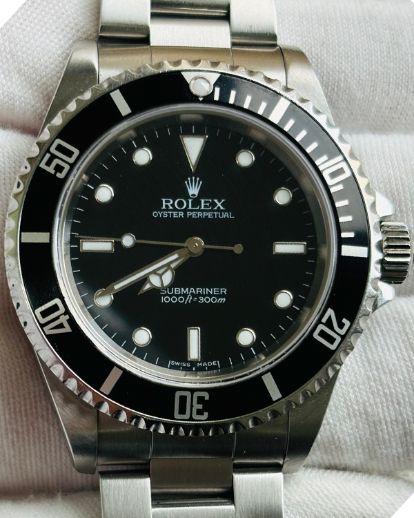 2007 Rolex Submariner No-Date 40MM Black Dial Oyster Bracelet (14060M)