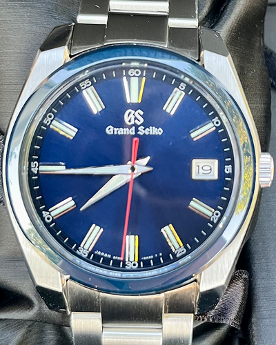 2021 Grand Seiko Sport Collection Limited Edition 60th Anniversary 40MM Quartz Blue Dial Steel Bracelet (SBGP015)