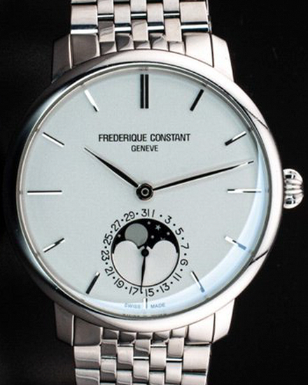 Frederique Constant Manufacture Classic Hybrid 42MM White Dial Steel Bracelet (FC-705X4S4)