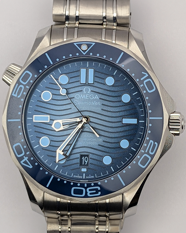 2023 Omega Seamaster Diver 300M 42MM Blue Dial Steel Bracelet (210.30.42.20.03.003)