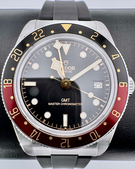 No Reserve - 2024 Tudor Black Bay Fifty-Eight GMT 39MM Black Dial Rubber Strap (7939G1A0NRU)