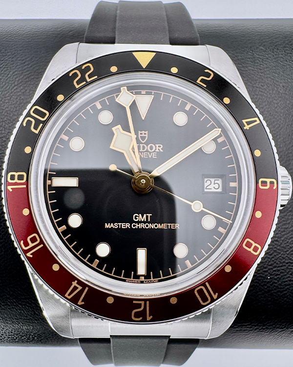 No Reserve - 2024 Tudor Black Bay Fifty-Eight GMT 39MM Black Dial Rubber Strap (7939G1A0NRU)