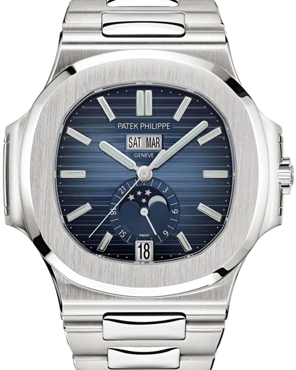 2022 Patek Philippe Nautilus 40.5MM Blue dial Steel Bracelet (5726/1A-014)