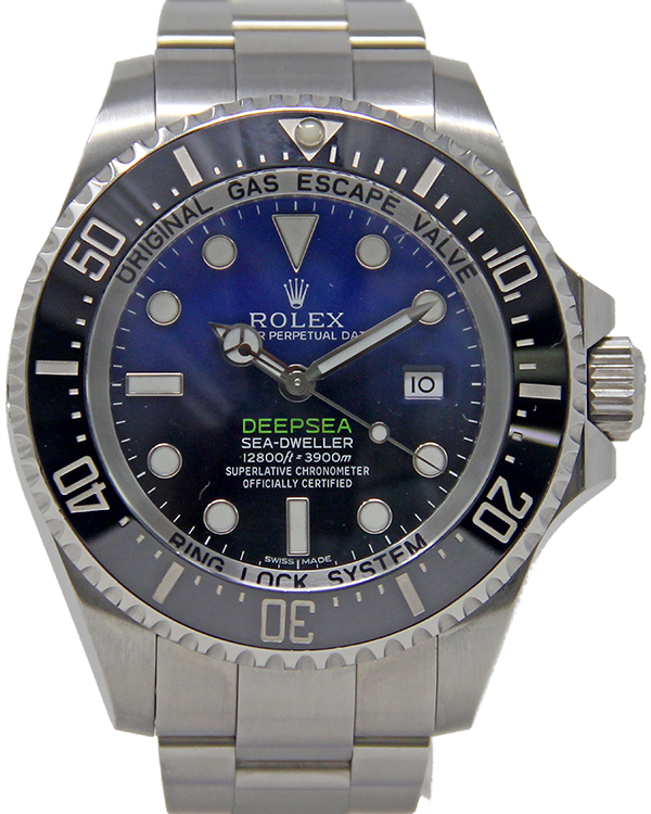 2016 Rolex Sea-Dweller Deepsea "James Cameron" 44MM D-Blue Dial Oyster Bracelet (116660)