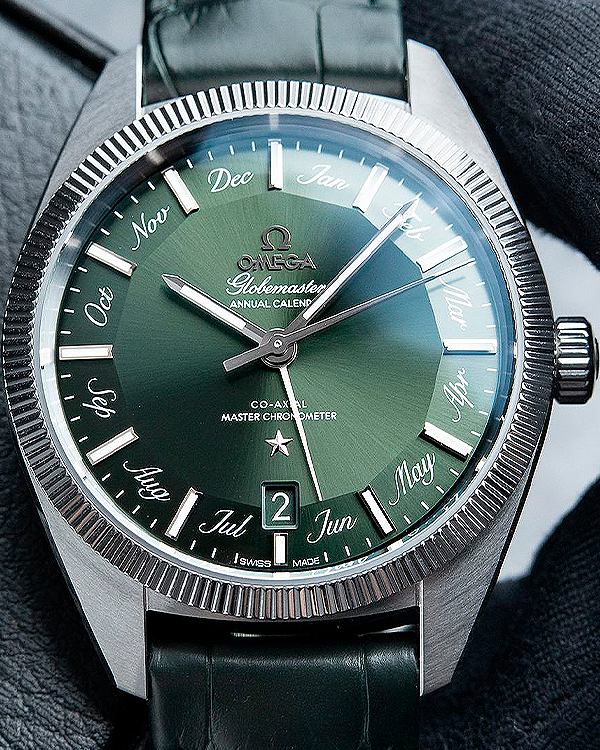 2023 Omega Globemaster Constellation 41MM Green Dial Leather Strap (130.33.41.22.10.001)