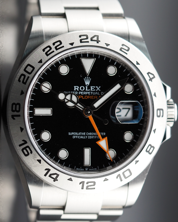 2023 Rolex Explorer II 42MM Black Dial Oyster Bracelet (226570)