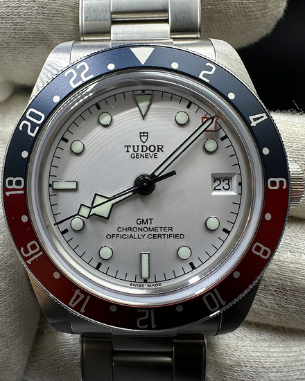 2024 Tudor Black Bay GMT "Pepsi" 41MM White Dial Steel Bracelet (79830RB)