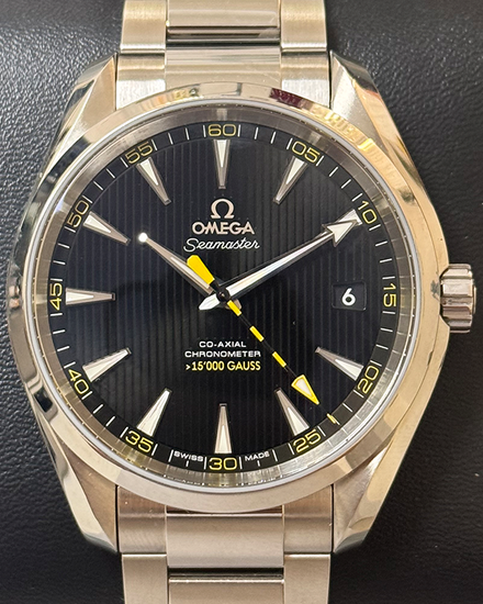 2023 Omega Seamaster Aqua Terra 150M 41.5MM Black Dial Steel Bracelet (231.10.42.21.01.002)