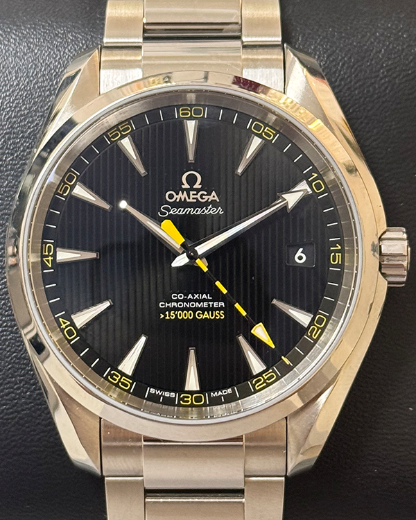 2023 Omega Seamaster Aqua Terra 150M 41.5MM Black Dial Steel Bracelet (231.10.42.21.01.002)