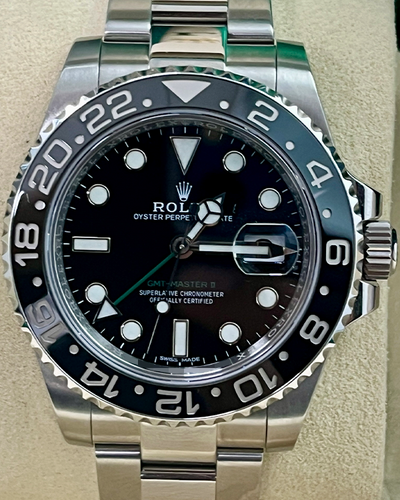 2018 Rolex GMT-Master II 40MM Black Dial Oyster Bracelet (116710LN)