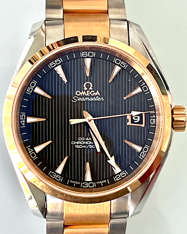 2024 Omega Seamaster Aqua Terra 41.5MM Grey Dial Two-Tone Bracelet (231.20.42.21.06.001)