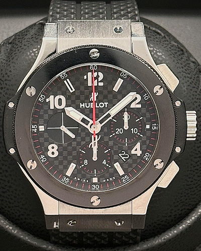 2020 Hublot Big Bang 44MM Black Dial Rubber Strap (301.SB.131.RX)