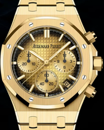 2024 Audemars Piguet Royal Oak 41MM Gold Dial Yellow Gold Bracelet (26240BA.OO.1320BA.02)