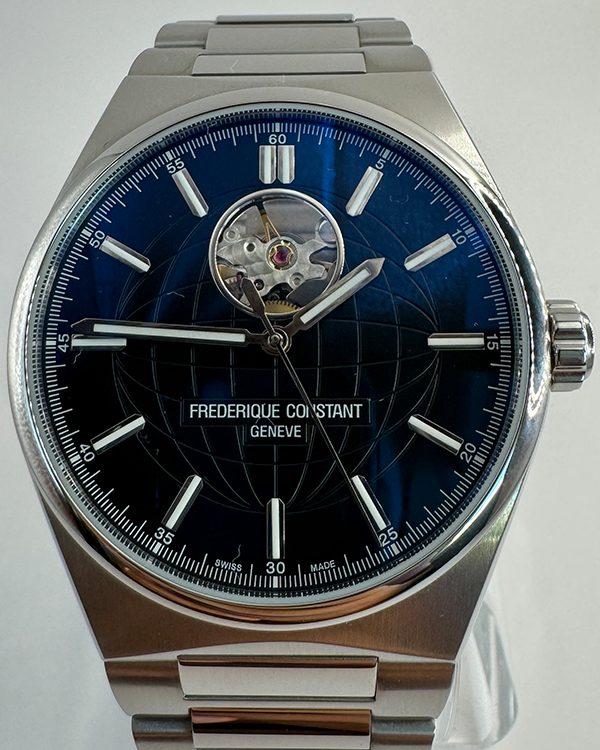 2023 Frederique Constant Highlife Heart Beat 41MM Black Dial Steel Bracelet (FC-310B4NH6B)