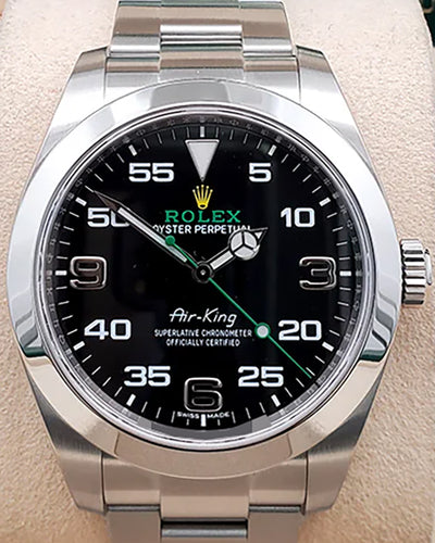 Rolex Air-King 40MM Black Dial Oyster Bracelet (116900)