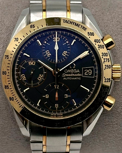 Omega Speedmaster 39MM Black Dial Two-Tone Bracelet (3313.50.00)