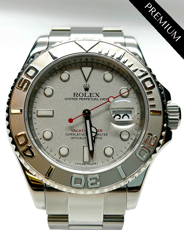 Rolex Yacht-Master 40MM Silver Dial Steel Bracelet (16622)