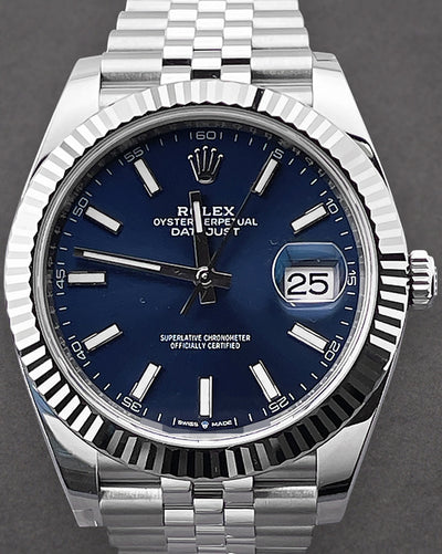 2024 Rolex Datejust 41MM Blue Dial Jubilee Bracelet (126334)