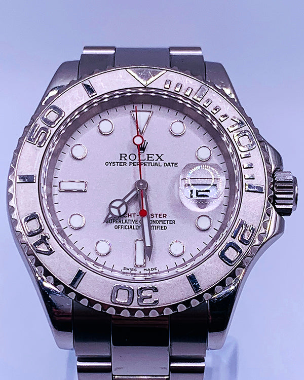 Rolex Yacht-Master 40MM Silver Dial Oyster Bracelet (16622)