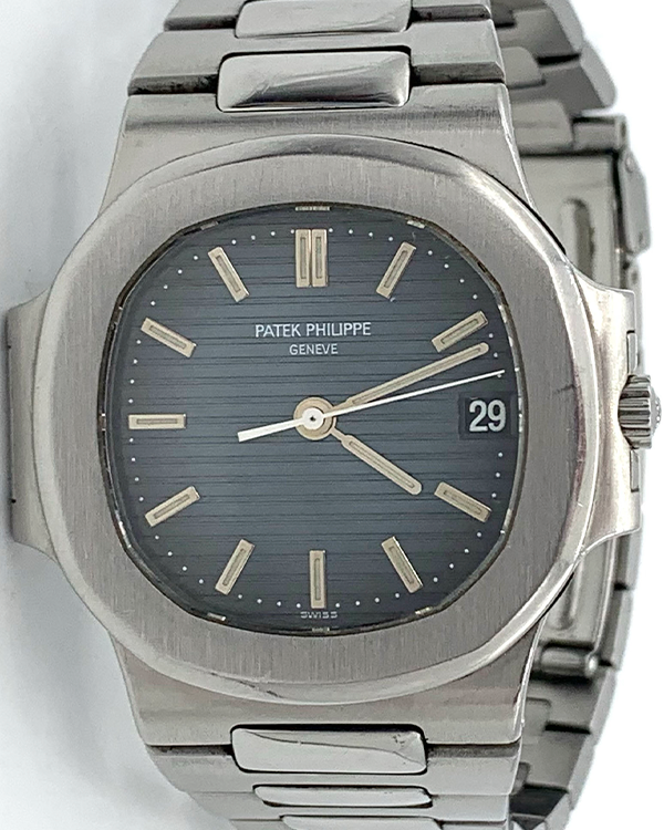 Patek Philippe Nautilus 37MM Blue Dial Steel Bracelet (3800/1A-001)