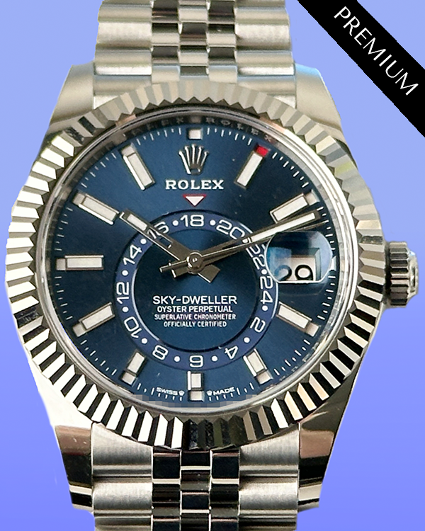 2024 Rolex Sky-Dweller 42MM Blue Dial Jubilee Bracelet (336934)