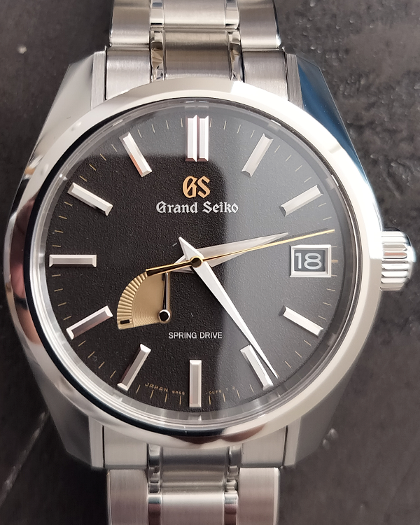 2023 Grand Seiko Heritage Collection Katana Edition 40MM Black Dial Steel Bracelet (SBGA489G)