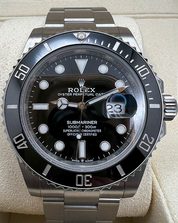 2023 Rolex Submariner Date 41MM Black Dial Oystersteel Bracelet (126610LN)