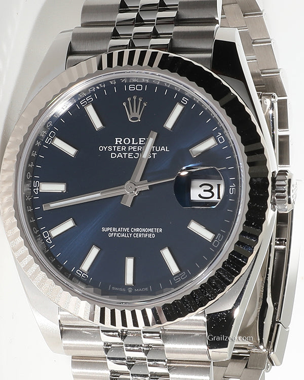 2024 Rolex Datejust 41MM Blue Dial Jubilee Bracelet (126334)