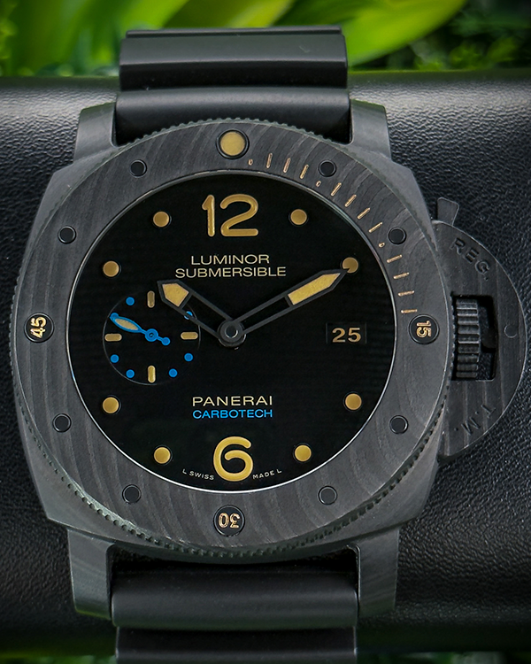 2022 Panerai Luminor Submersible 1950 3 Days Automatic 47MM Black Dial Carbotech Strap (PAM00616)