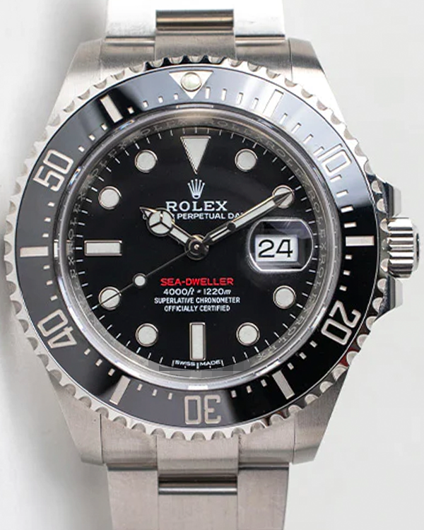 2018 Rolex Sea-Dweller Deepsea 43MM Black Dial Oyster Bracelet (126600)