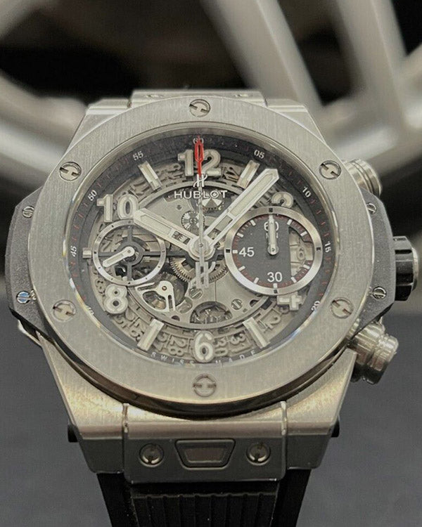 2020 Hublot Big Bang Unico 42MM Skeleton Dial Rubber Strap (441.NX.1170.RX)