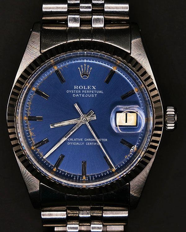 Rolex Datejust 36MM Blue Dial Jubilee Bracelet (1601)