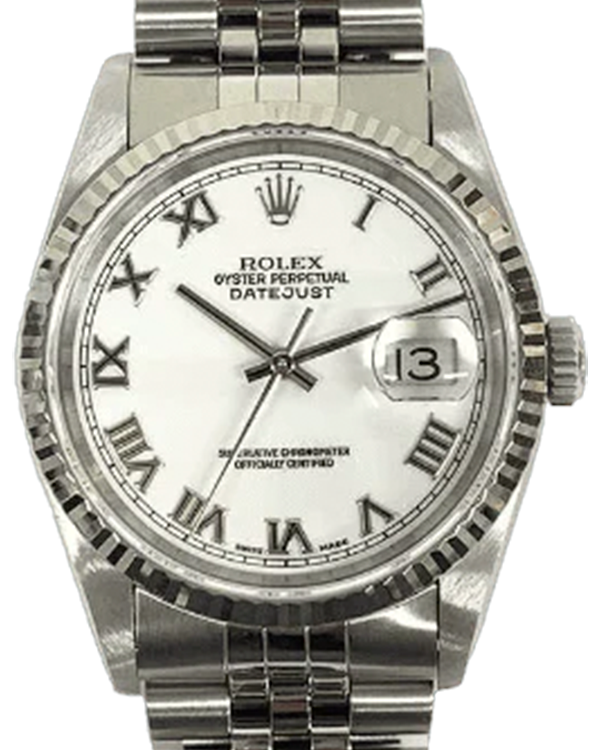 1999 Rolex Datejust 36MM White Dial Jubilee Bracelet (116234)