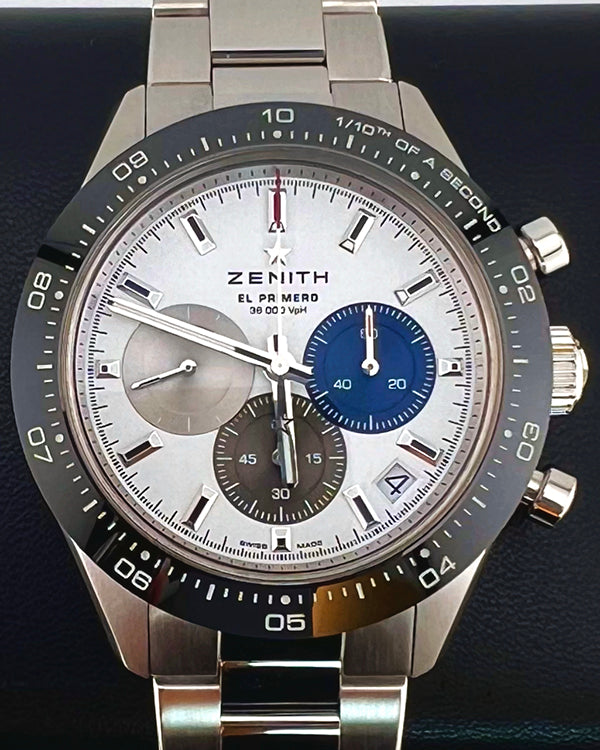 2022 Zenith Chronomaster Sport 41MM White Dial Steel Bracelet (03.3100.3600/69.M3100)