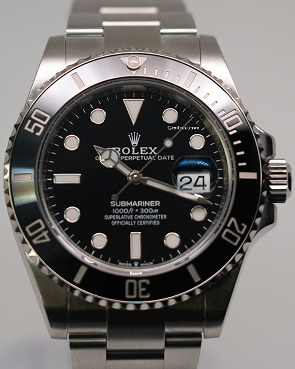 2022 Rolex Submariner Date 41MM Black Dial Oyster Bracelet (126610LN)