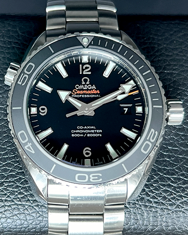 Omega Seamaster Planet Ocean 600M 45.5MM Black Dial Steel Bracelet (232.30.46.21.01.001)