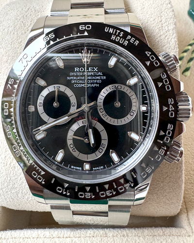 2023 Rolex Cosmograph Daytona 40MM Black Dial Oyster Bracelet (116500LN)