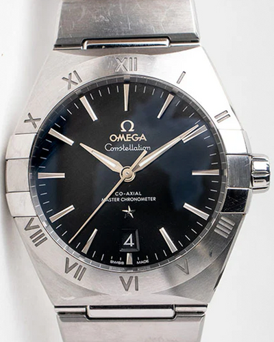 2021 Omega Constellation 39MM Black Dial Steel Bracelet (131.10.39.20.01.001)