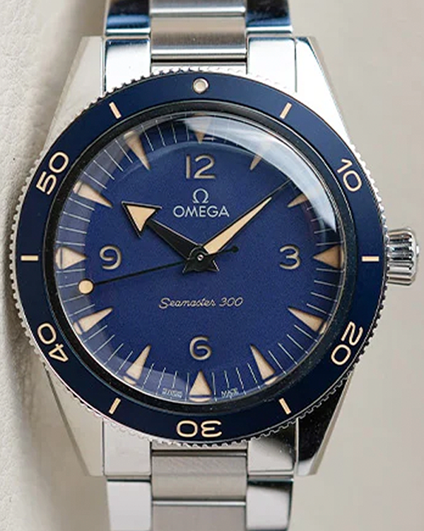 2023 Omega Seamaster 300 41MM Blue Dial Steel Bracelet (234.30.41.21.03.001)