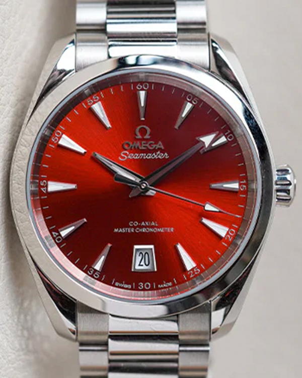 2024 Omega Seamaster Aqua Terra Shades 38MM Terracotta Dial Steel Bracelet (220.10.38.20.13.003)