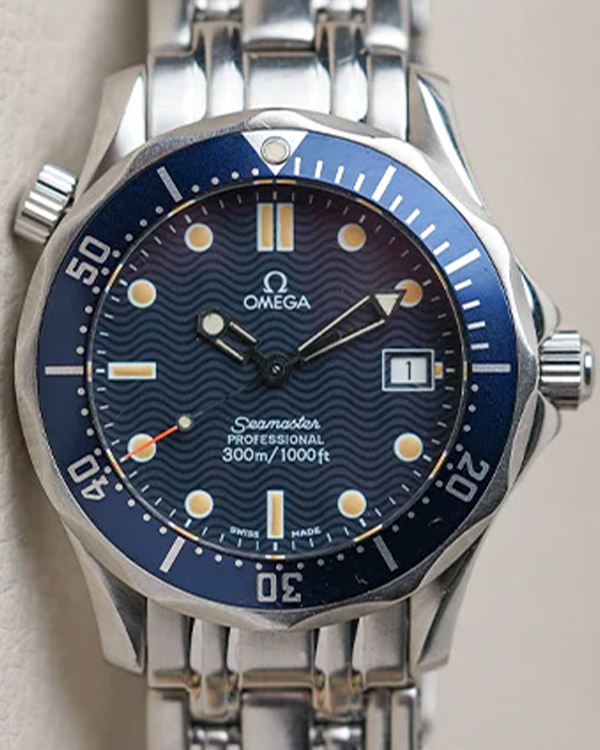Omega Seamaster Diver 300M 36MM Quartz Blue Dial Steel Bracelet (2561.80)