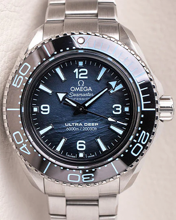 Omega Seamaster Planet Ocean 600M 45.5MM Blue Dial Steel Bracelet (215.30.46.21.03.002)