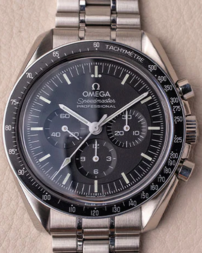 2021 Omega Speedmaster Professional Moonwatch 42MM Black Dial  Steel Bracelet (310.30.42.50.01.002)